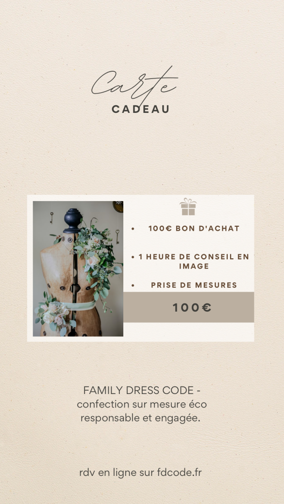 Carte cadeau 100